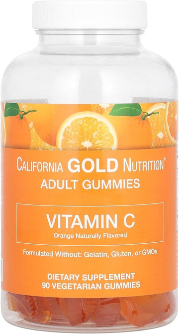 California Gold Nutrition Vitamin C Gummies, 90 Gummies