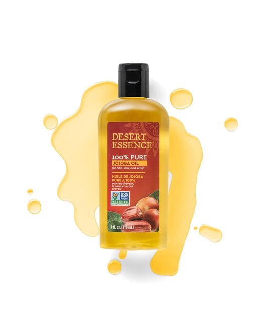 Desert Essence 100% Pure Jojoba Oil - 4 Fl Oz