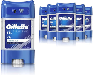 Gillette Clear Gel Cool Wave Antiperspirant Deodorant For Men 70Ml, 48 Hour Invisible Sweat And Odour Protection, Invisible