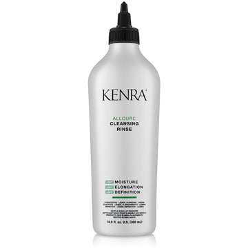 Kenra Allcurl Cleansing Rinse | Non-Drying Cleansing Rinse | Eliminates Product Build-Up | Maintains Moisture | Enhances Manageability | Color Safe | Wavy, Curly, Coily Hair | 10 Fl. Oz