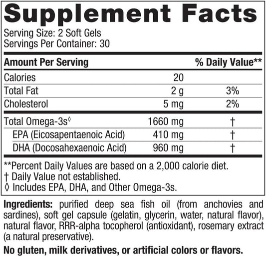 Nordic Naturals DHA Xtra, Strawberry - 60 Soft Gels - 1660 mg Omega-3