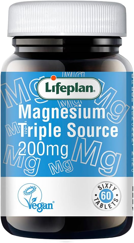 Lifeplan Triple Source Magnesium 200mg 60 Tablets : Amazon.co.uk: Health & Personal Care