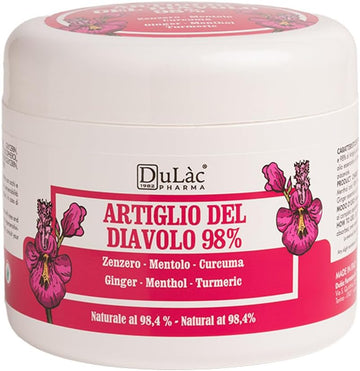 Dulàc - Devil'S Claw 98% Cream Maximum Strength 16.9 Fl Oz, Natural Joint And Muscle Relaxer Cream For Recurring Muscle And Joint Pain, Enriched With Menthol For Cool Effect