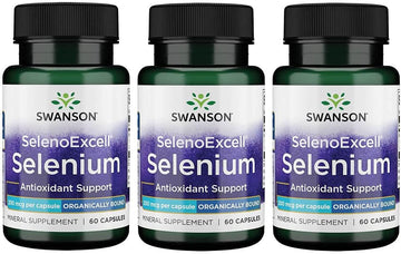 Swanson Selenoexcell Selenium 200 Mcg 60 Capsules (3 Pack)