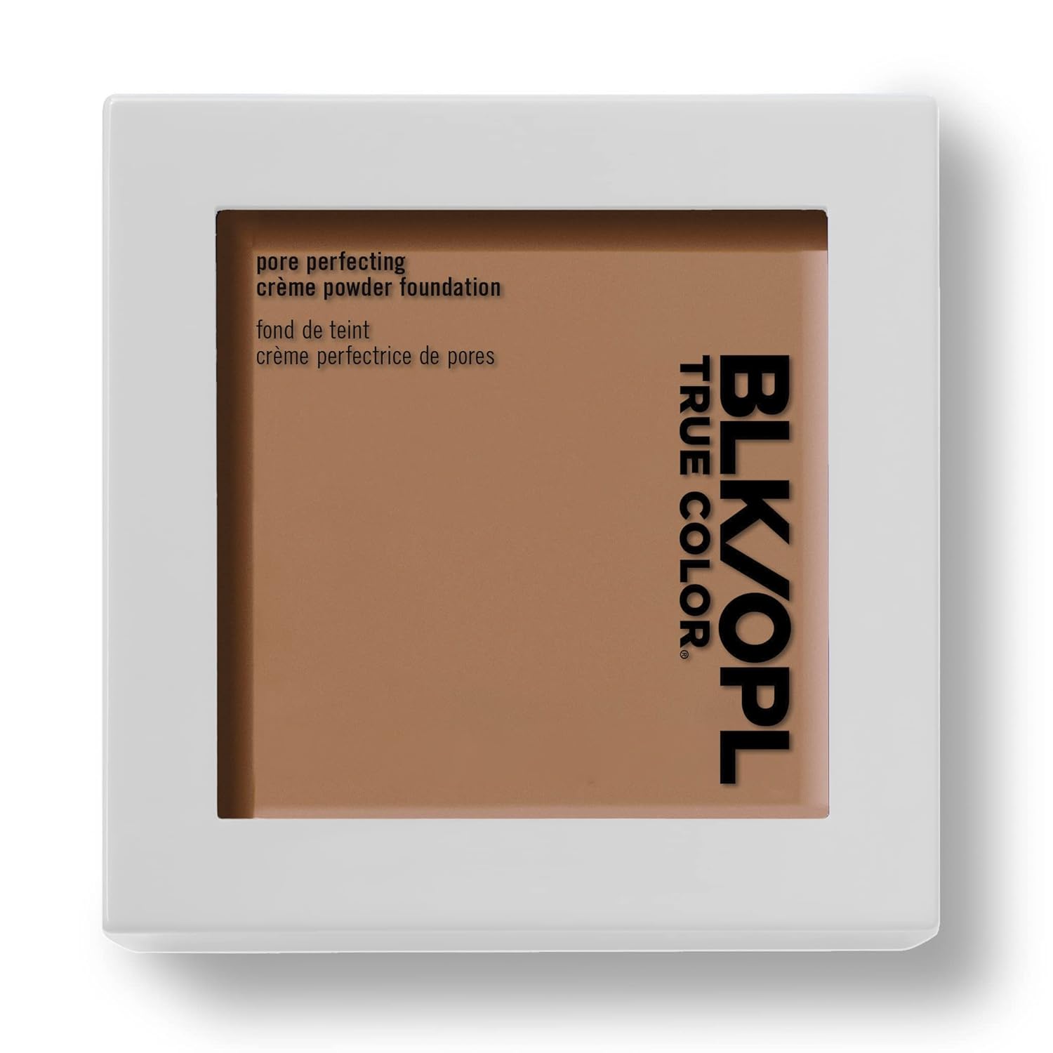 Blk/Opl True Color Pore Perfecting Powder Foundation Spf 15, Suede Mocha — Enriched With Vitamins C & E, Cruelty-Free