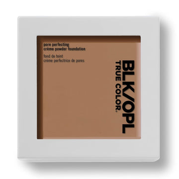 Blk/Opl True Color Pore Perfecting Powder Foundation Spf 15, Suede Mocha — Enriched With Vitamins C & E, Cruelty-Free