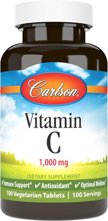 Carlson - Vitamin C 1,000 mg, 100 Count