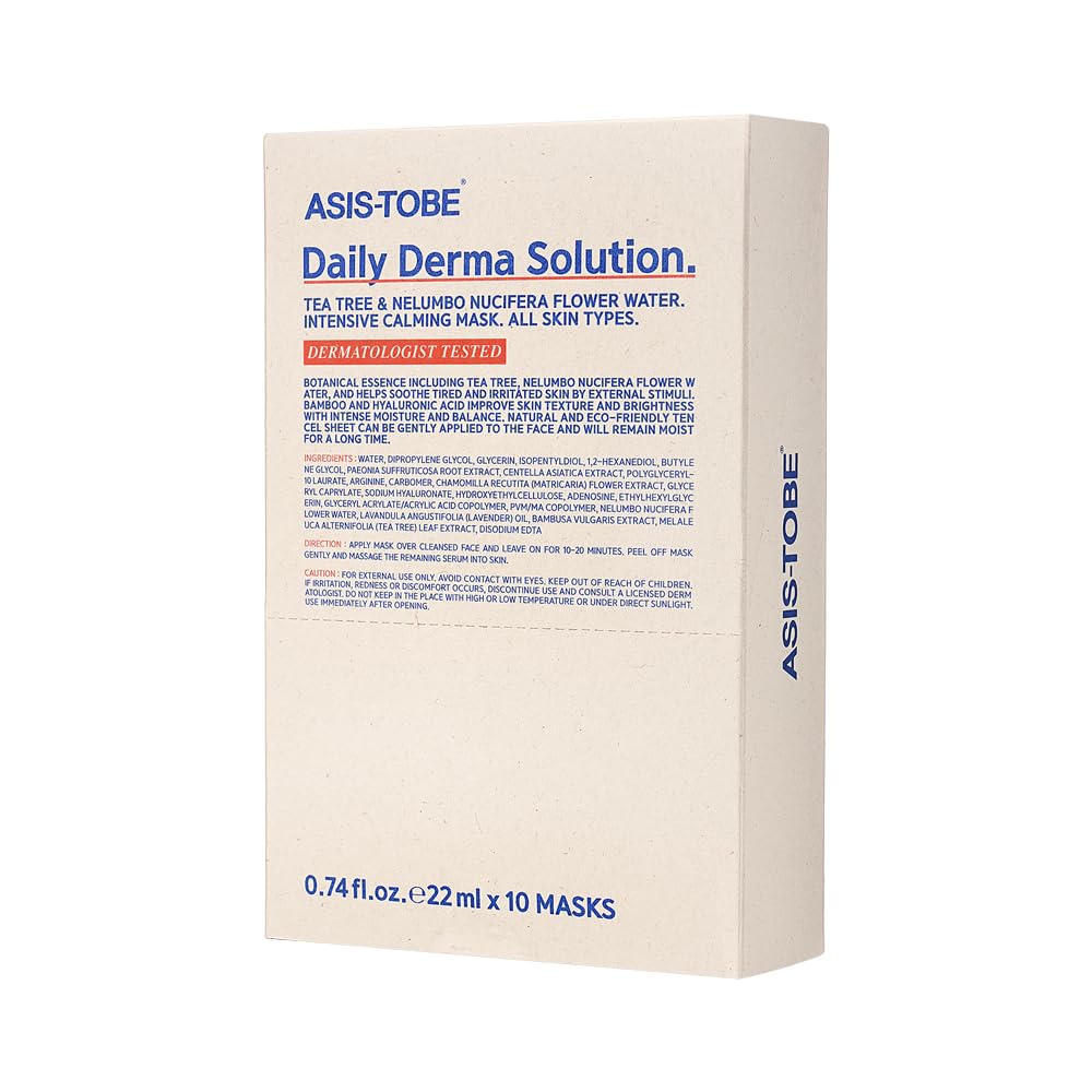 Asis-Tobe Daily Derma Solution 10 Masks