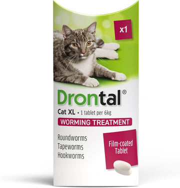 Drontal Wormer Xl Tablets For Large Cats (Over 4Kg) X 1 Tablet
