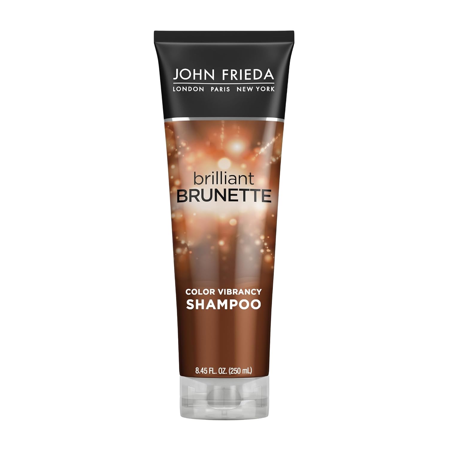 John Frieda Brilliant Brunette Multi-Tone Revealing Shampoo, Color Protecting Shampoo, Helps Unlock Vibrant Color, 8.45 Ounce