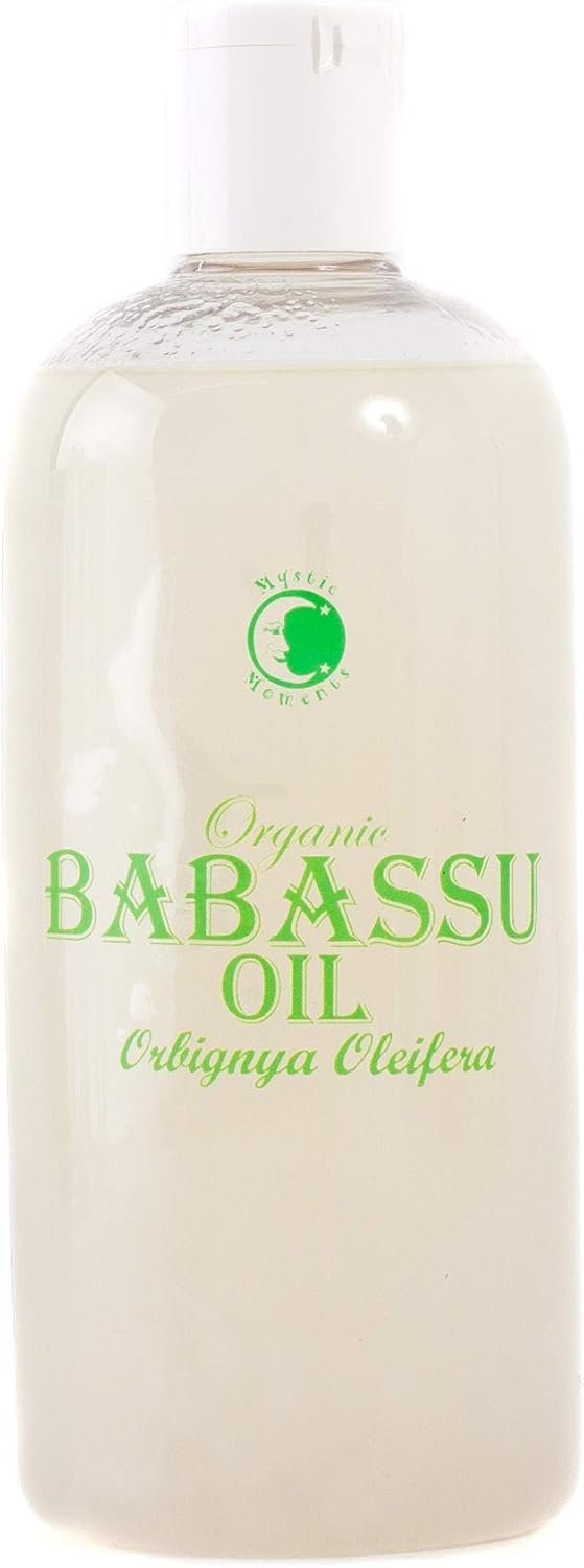 Mystic Moments | Organic Abassu Refined Carrier Oil 500Ml - Pure & Natural Oil Perfect For Hair, Face, Nails, Aromatherapy, Massage And Oil Dilution Vegan Gmo Free