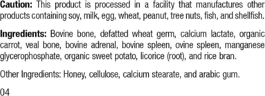 Standard Process Vf Bio-Dent For Pets - Bone Growth & Healthy Tissue Support Pet Supplement - Overall Mouth Health Support Supplement - Nutritional Supplement For Cats & Dogs - 90 Tablets