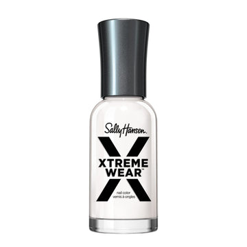 Sally Hansen Xtreme Wear Nail Polish, Streak-Free, Shiny Finish, Long-Lasting Nail Color, White On, 0.4 Fl Oz (Pack Of 1)