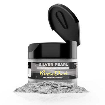 Bakell Edible Brew Dust | Brew Dust Shimmery Drink Glitter | Kosher Certified | Halal Certified | 100% Edible | Beverages, Drinks & Cocktails (Moonstone Black, 25G)