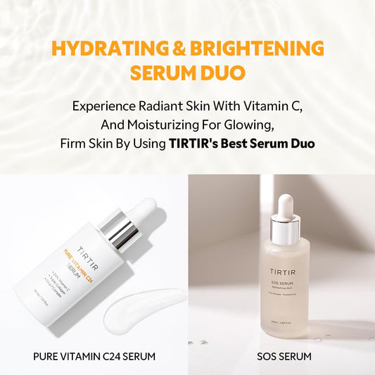 Tirtir Pure Vitamin C 24% Serum 30Ml + Sos Serum 50Ml