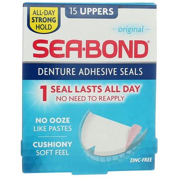 Sea Bond Uppers Size 15Ct Sea-Bond Adhesive Uppers