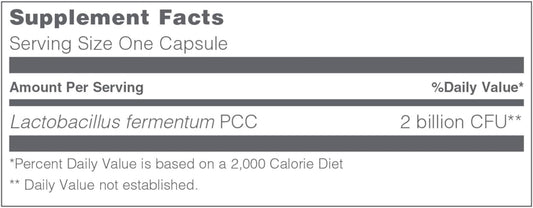 Nu Skin ProBio PCC - Probiotic Supplement | Supplement for Gut Health and Immune Support | Probiotic Digestive Supplement | Daily Dietary Supplement Capsule | 2 Billion CFU per Capsule