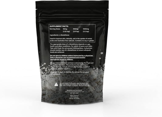 Pure L-Glutathione Reduced Pharmaceutical Grade (1 Pound)