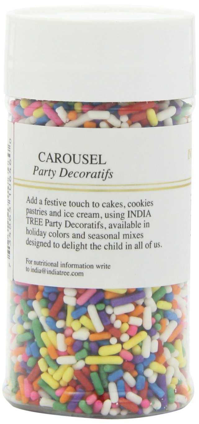 India Tree Carousel Decoratifs, 2.7 Oz (Pack Of 3)