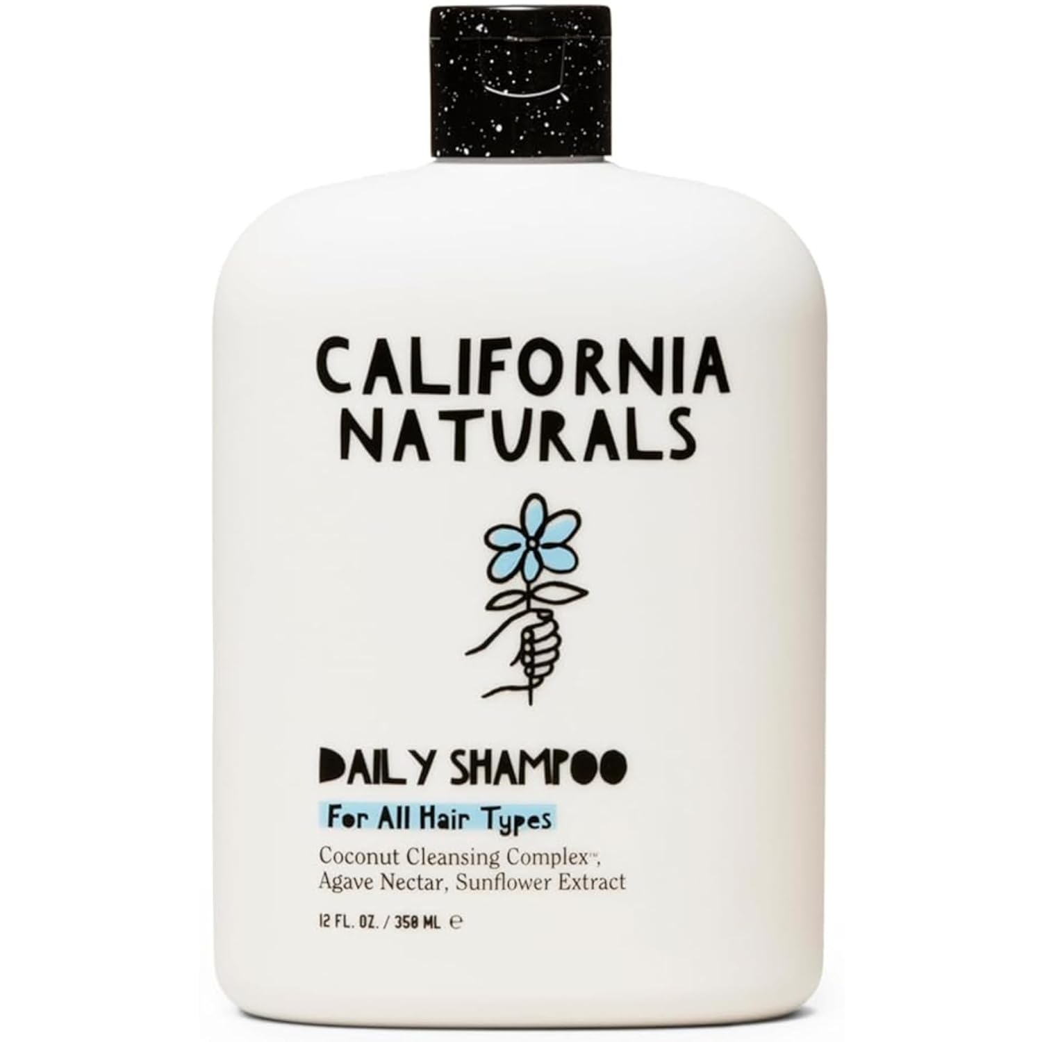 California Naturals Shampoo, Hair and Scalp Care for Women and Men, Coconut Cleansing Complex, Natural, Vegan, Cruelty Free, Silicon Free, Paraben and Sulfate Free Shampoo, Hydrating and Conditioning