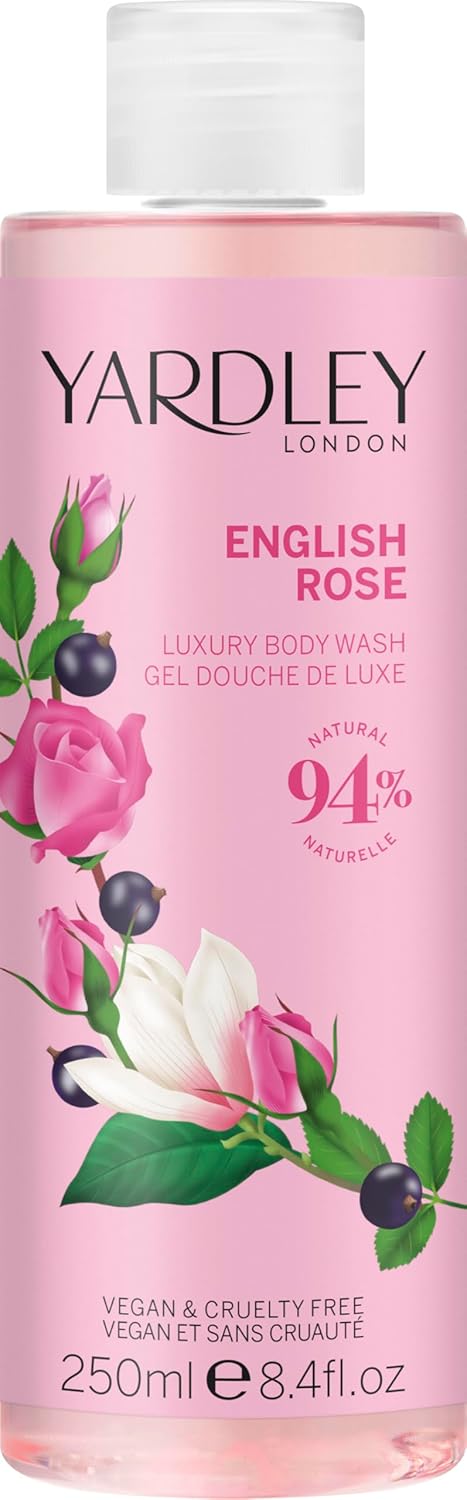 Yardley London April Violets Luxury Body Wash for Her, 250 ml (Pack of 1) : Amazon.co.uk: Beauty