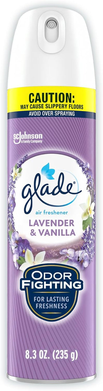 Glade Air Freshener Room Spray, Lavender & Vanilla, 8.3 oz