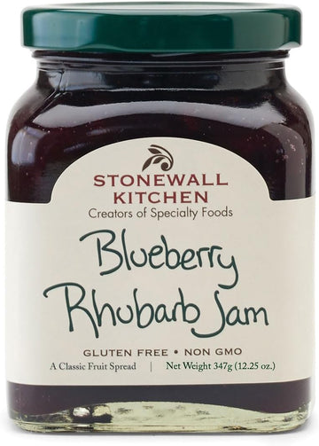 Stonewall Kitchen Jam Blueberry Rhubarb, 11.25 Fl Oz