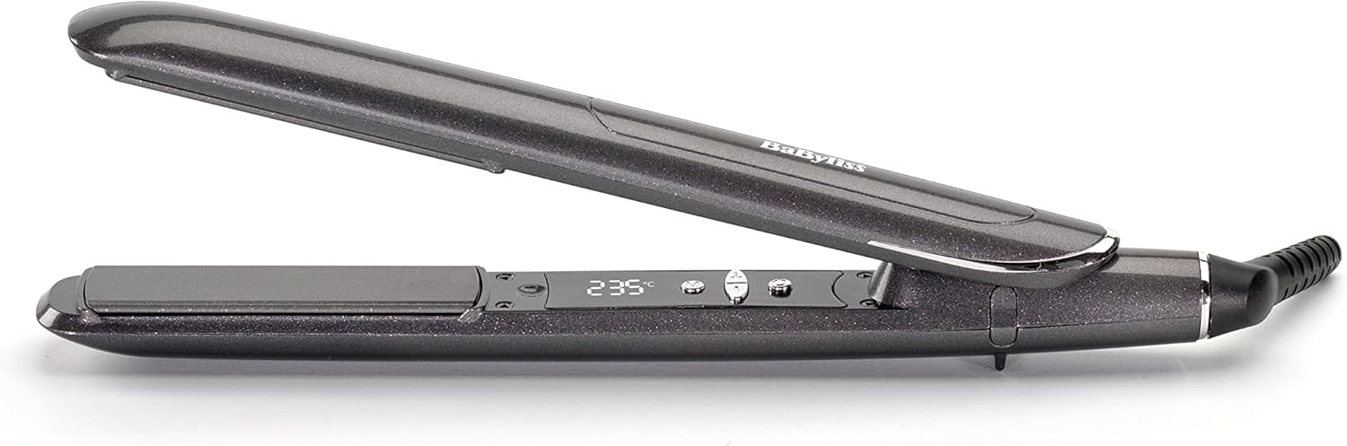 BaByliss Platinum Diamond 235 Hair Straighteners, Super Ionic, Ceramic plates for Enhanced Smoothness & Shine, Memory function, Ultra-fast heat up, 10 heat settings up to 235°C : Amazon.co.uk: Beauty