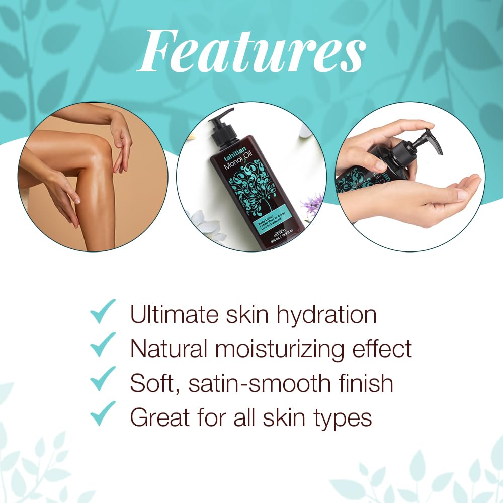 Body Drench Tahitian Monoi Oil Body Lotion, Hydrating Gardenia & Coconut Oil Lotion For Women, Moisturizer For Dry Skin, Nourishing Coconut Lotion For Smooth And Soft Skin, 16.9 Fl Oz : Beauty & Personal Care