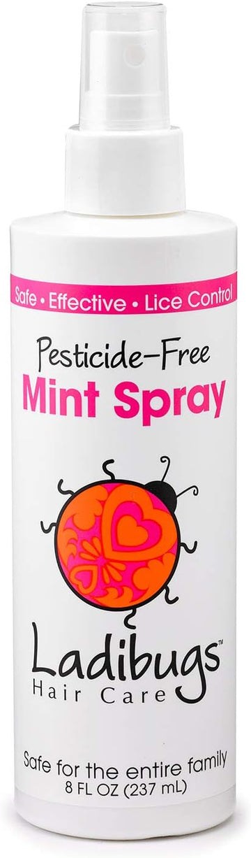Lice Prevention Mint Spray 8Oz | Natural Ingredients | Highly Effective Lice Treatment Spray | Daily Use