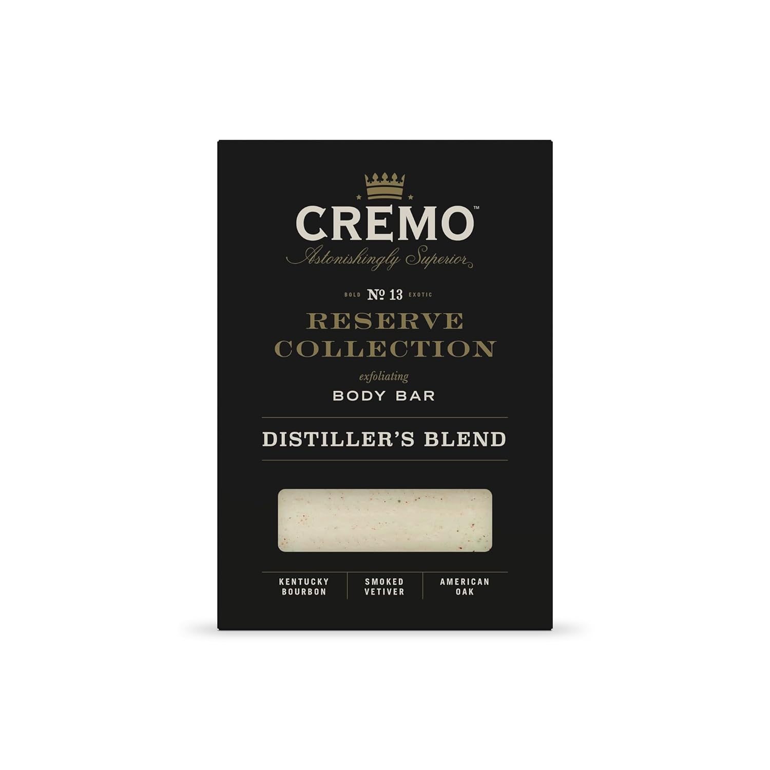 Cremo Exfoliating Body Bars Distiller's Blend - A Combination of Lava Rock and Oat Kernel Gently Polishes While Shea Butter Leaves Your Skin Feeling Smooth & Healthy