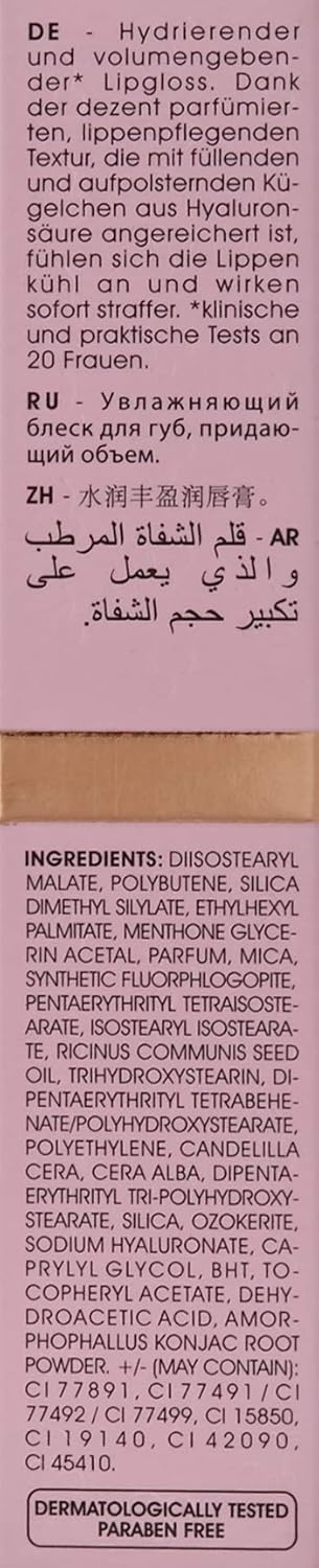 Naj-Oleari Plumping Kiss Lipgloss Lipstick Make-Up Face 04 Rosa Natural