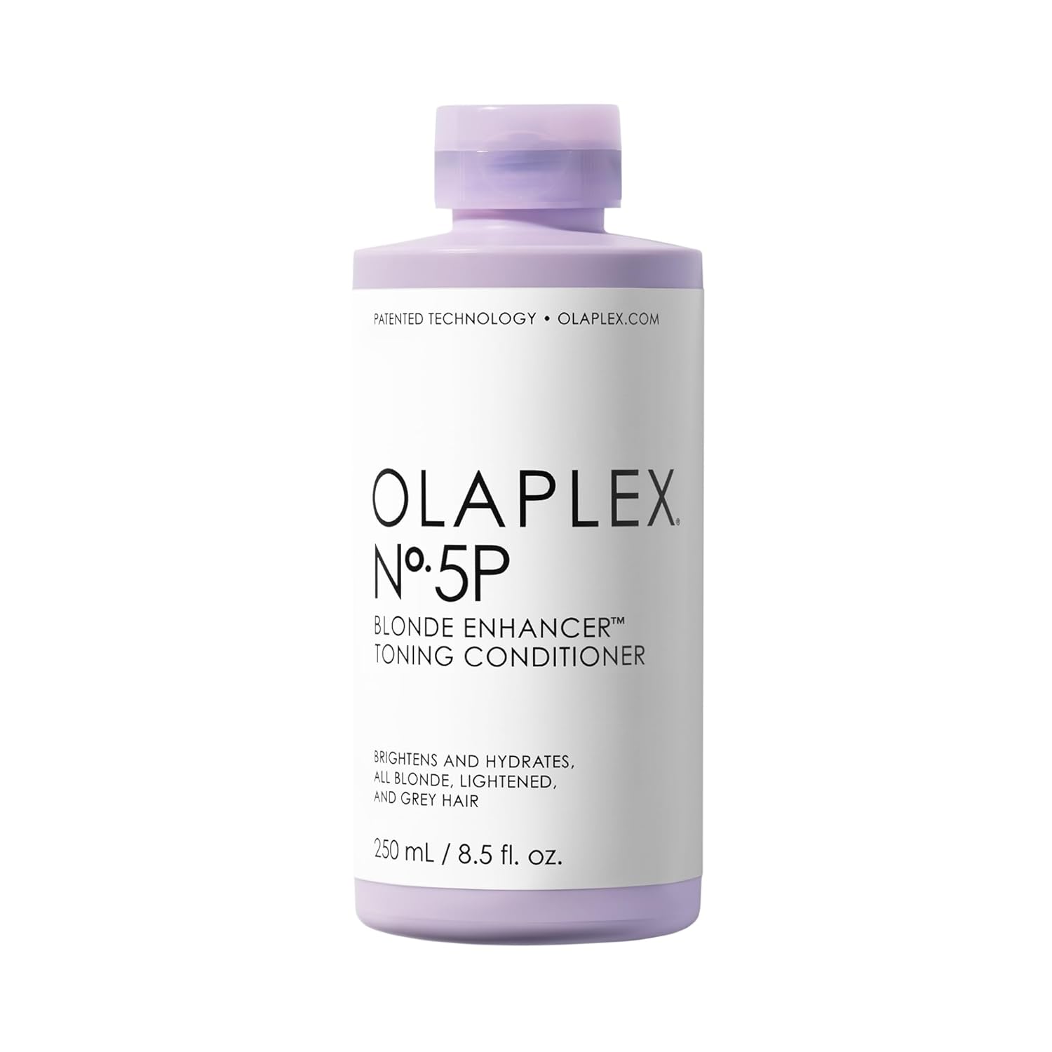 Olaplex No. 5P Blonde Enhancer Purple Toning Conditioner, Repairs, Hydrates, & Brightens All Blonde, Lightened, & Grey Hair, 8.5 Fl Oz