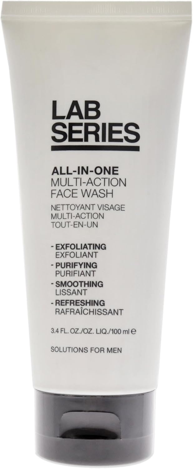 All-In-One Multi Action Face Wash By Lab Series For Men - 3.4 Oz Cleanser