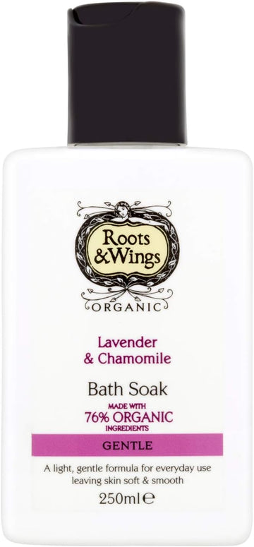 Roots & Wings Organic Gentle Lavender And Chamomile Bath Soak 250Ml