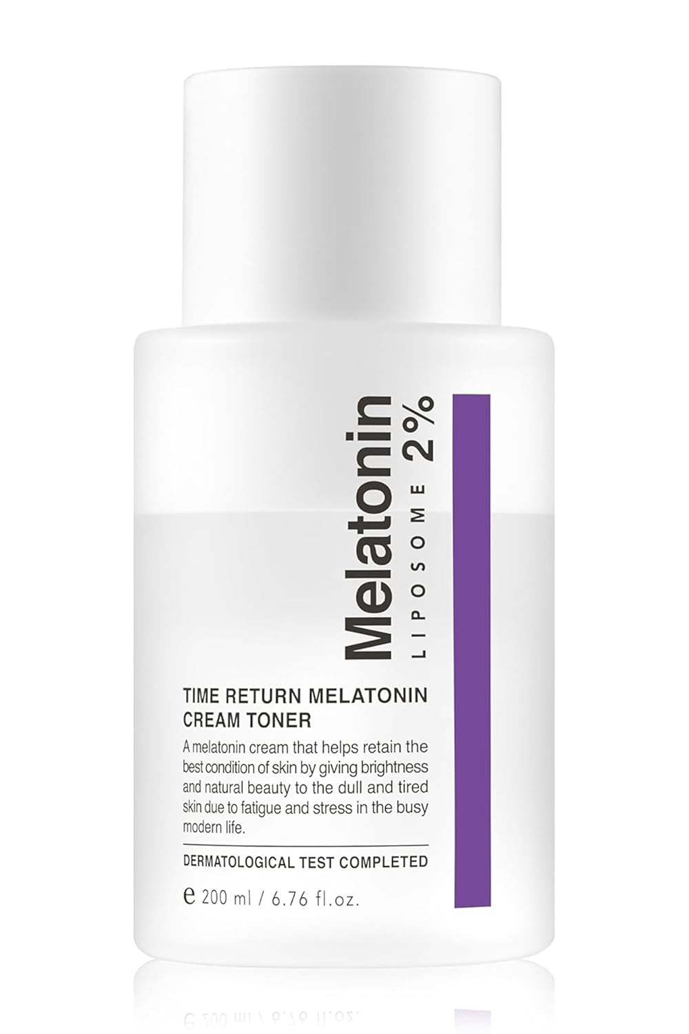 Time Return Melatonin Cream Toner | Highly Moisturizing Facial Toner For Sensitive Skin | Clarifying & Calming Toner For Face | Hydrating Toner For Face | Toner Cream Skin Toner (6.76 Fl Oz)