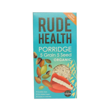 Rude Health - Porridge - 5 Grain 5 Seed - 500G : Grocery & Gourmet Food