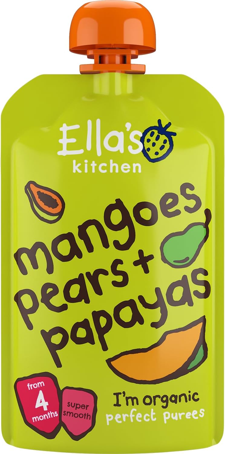 Ella'S Kitchen Organic Carrots Apples And Parsnips, 120G
