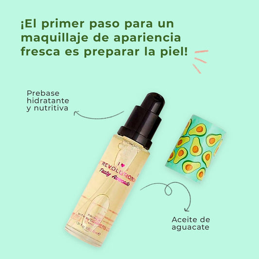 Make-Up Base I Revolution Tasty Avocado (Primer With Avocado Oil) 30 Ml