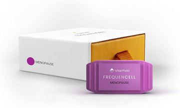 Menopause FrequenCell • Wearable Frequency Therapy for The Multi-Year Physical Transition of Menopause • Hot Flushes, Insomnia, and Discomfort • 100% Natural, Zero Side Effects