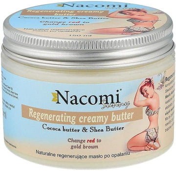 Nacomi Regenerating After Sun Creamy Body Butter Cocoa And Shea Butter 150Ml