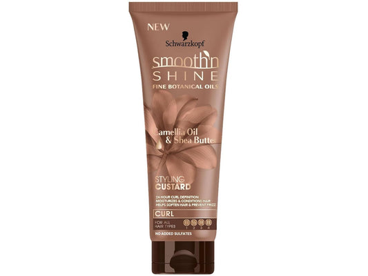 Smooth 'N Shine Curl Styling Custard, 8.5 Oz : Beauty & Personal Care