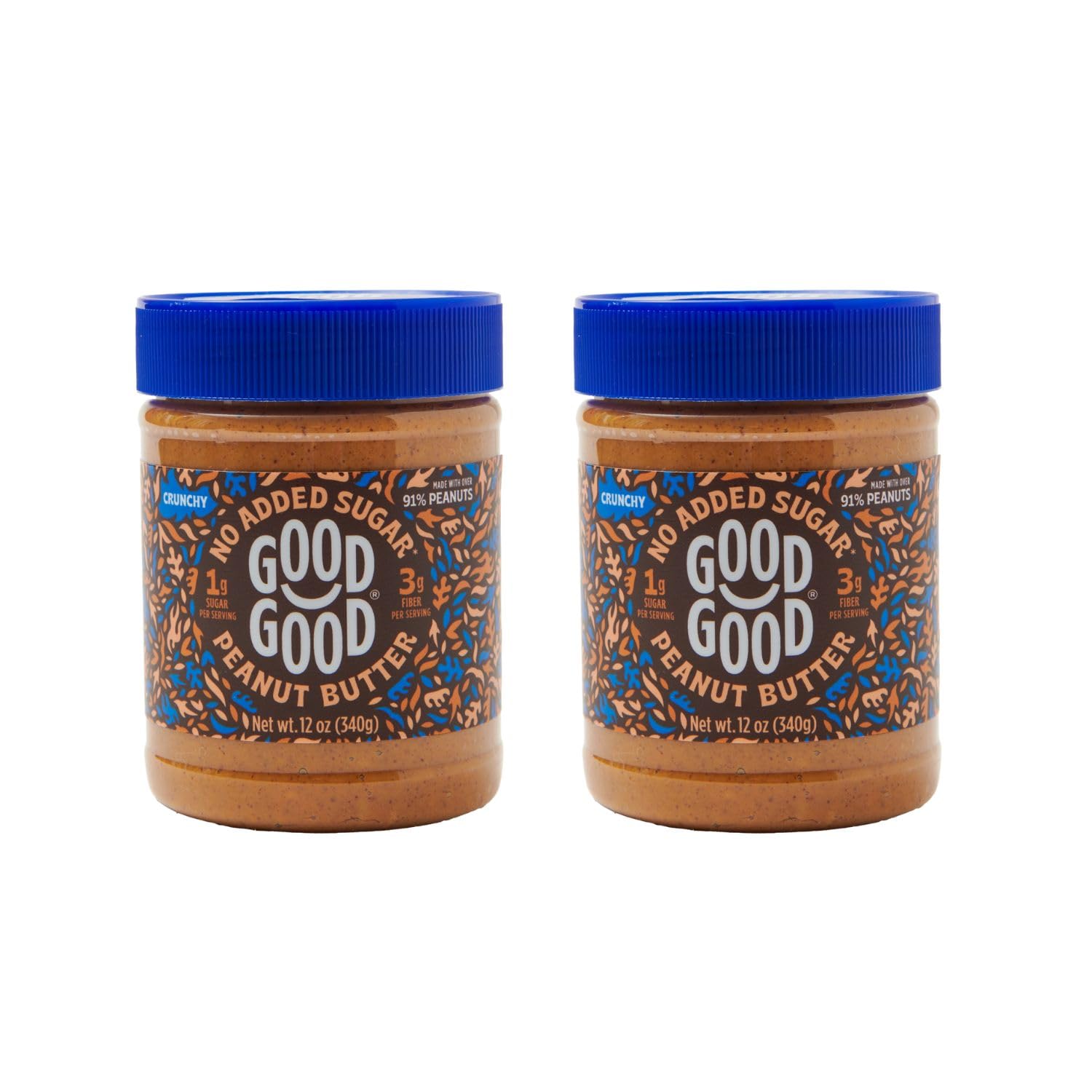 Good Good Sweet Concord Grape Jelly & Creamy Peanut Butter - Keto Friendly - Low Carb & No Added Sugars - Vegan - Gluten Free - Preserves