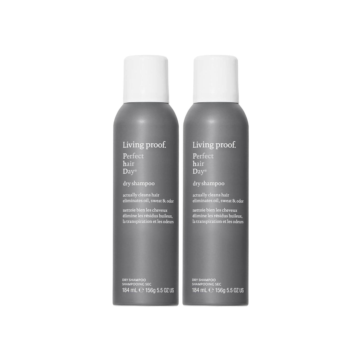 Living proof Dry Shampoo, Perfect hair Day, Dry Shampoo for Women and Men, 5.5 oz, 2-pack : Beauty & Personal Care