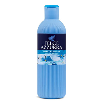 Felce Azzurra White Musk - Delicate Essence Body Wash - Fresh And Clean Fragrance - Naturally Moisturized And Scented Skin - Becomes A Soft Touch On Your Skin - Suitable For All Skin Types - 22 Oz