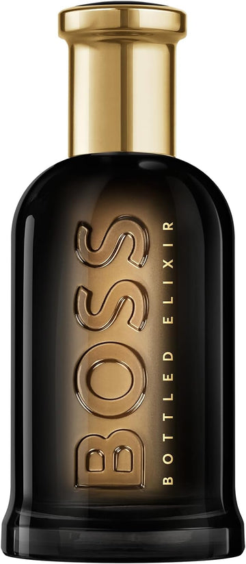 Boss Bottled Elixir - Parfum Intense For Him - Woody Fragrance With Notes Of Incense, Vetiver And Cedarwood - High Longevity - 100Ml
