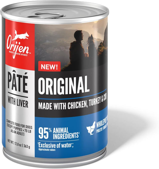 Orijen™ Original Pâté With Liver Wet Dog Food, Case Of 12