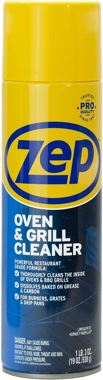 Zep ZUOVGR19 Heavy-Duty Oven and Grill Cleaner 19 Ounces, 19 oz