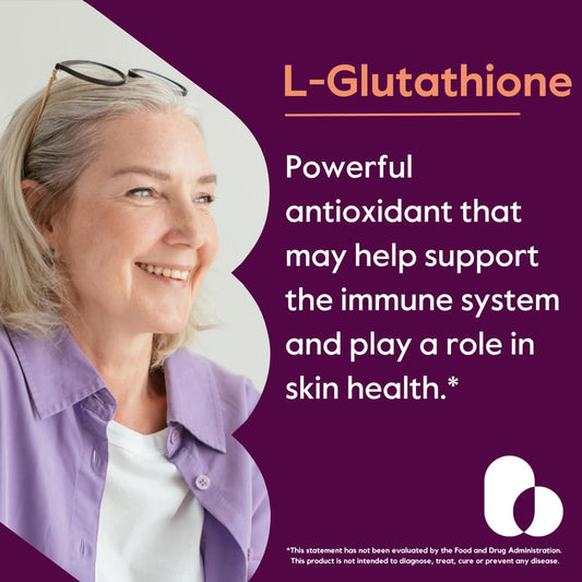 Bestvite L-Glutathione 500Mg (120 Vegetarian Capsules) (60 X 2) - No Stearates - Vegan - Non Gmo - Gluten Free