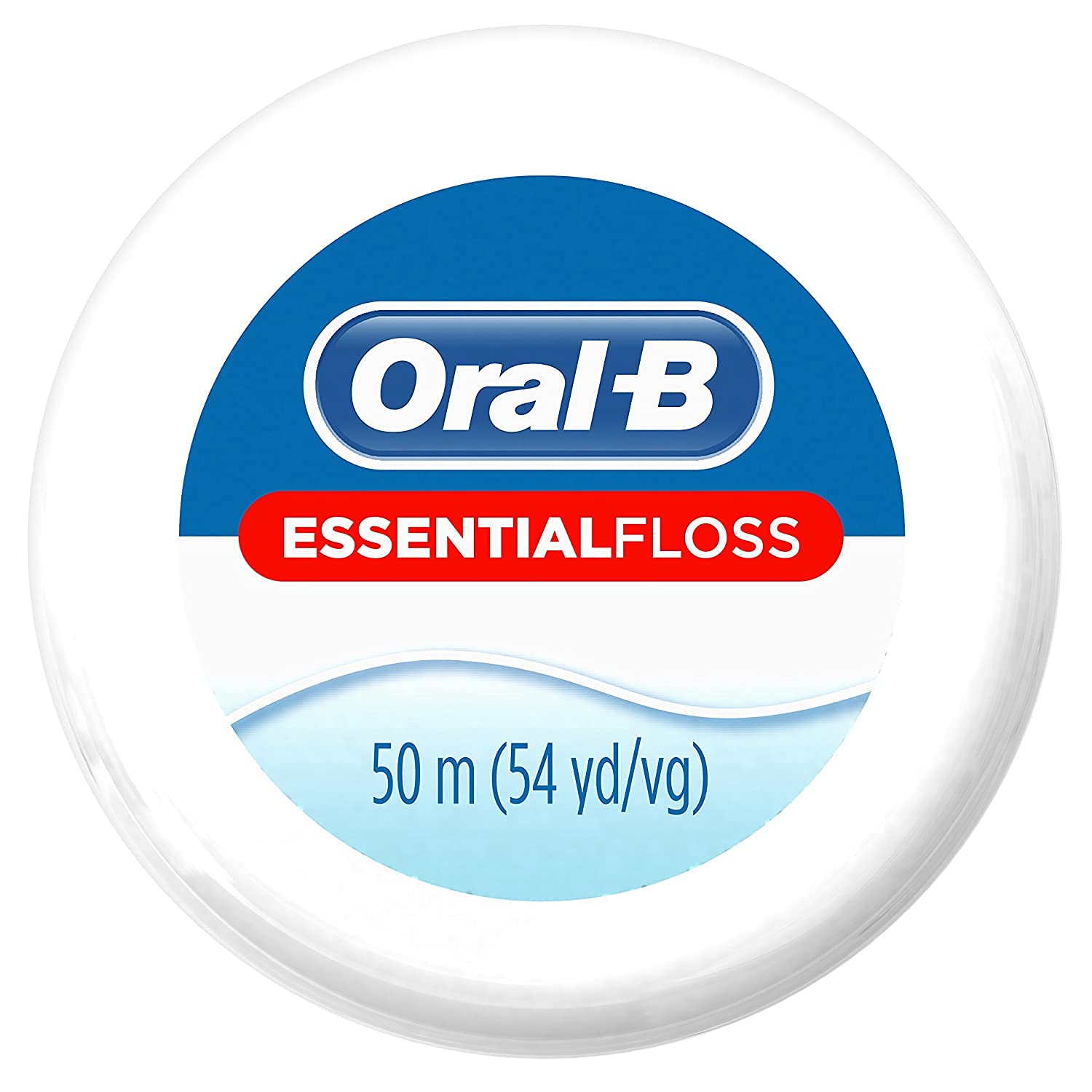 Oral-B EssentialFloss Cavity Defense Dental Floss, 50 M, 2 Pack : Health & Household